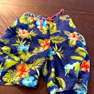 They are tommy Bahamas blue and orange swim shorts